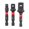 SHOCKWAVE Impact Duty 1/4 -inch Hex Shank Socket Adapter Set (3-Piece)