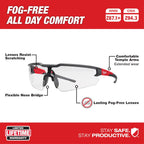 Safety Glasses - Fog-Free Lenses