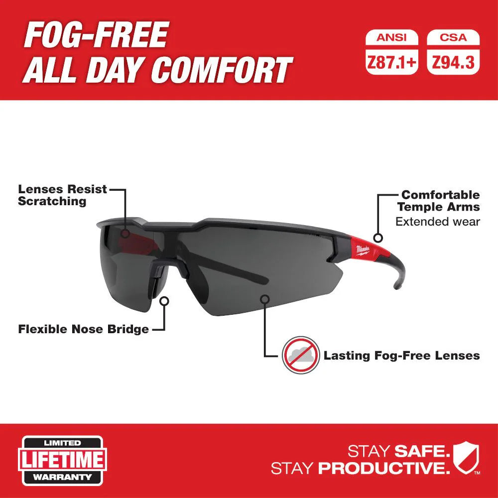 Safety Glasses - Fog-Free Lenses