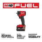 M18 FUEL™ Compact Impact Wrench and Grinder 2-Tool Combo Kit
