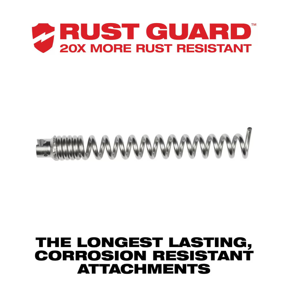 Straight Auger for 7/8" Sectional Cable