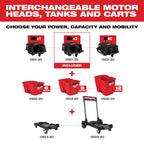M18 FUEL™ Dual Battery Wet/Dry Vacuum Motor Head