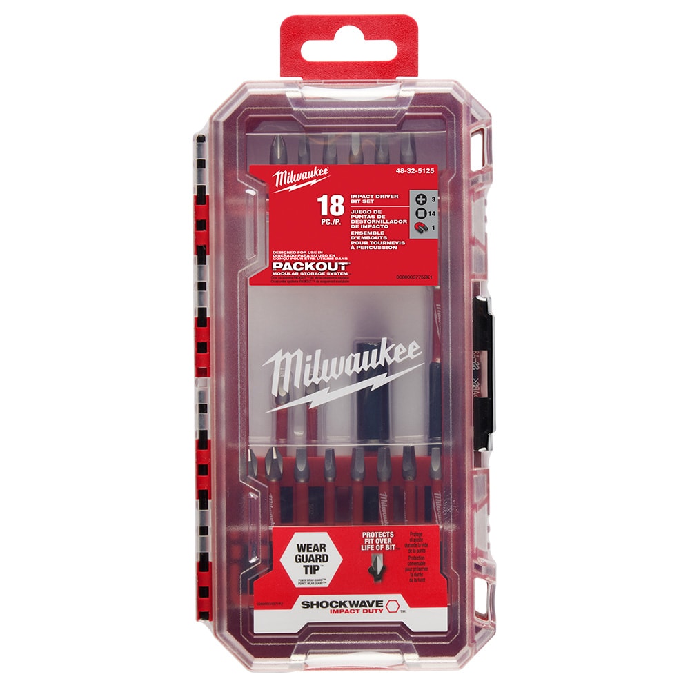 SHOCKWAVE Impact Duty Driver Bit Set (18-Piece)