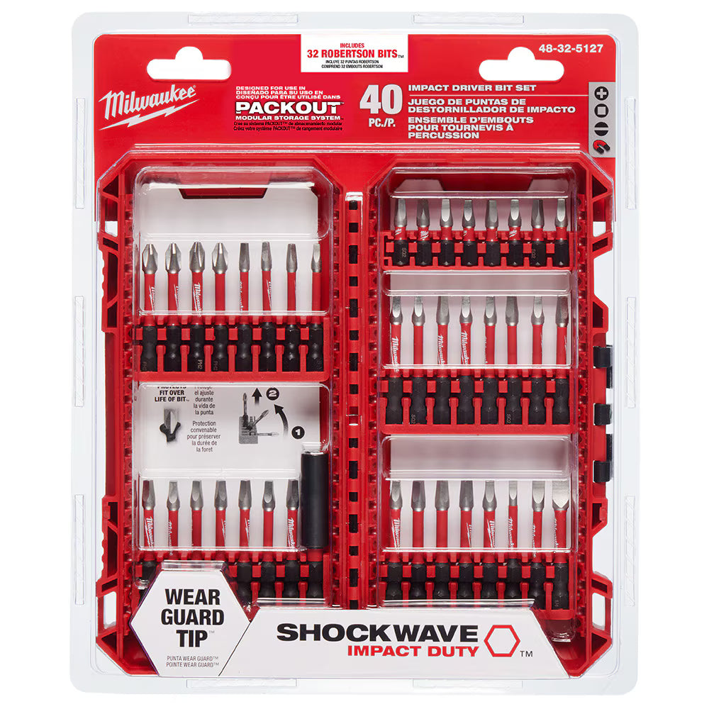 SHOCKWAVE Impact Duty Driver Bit Set (40-Piece)