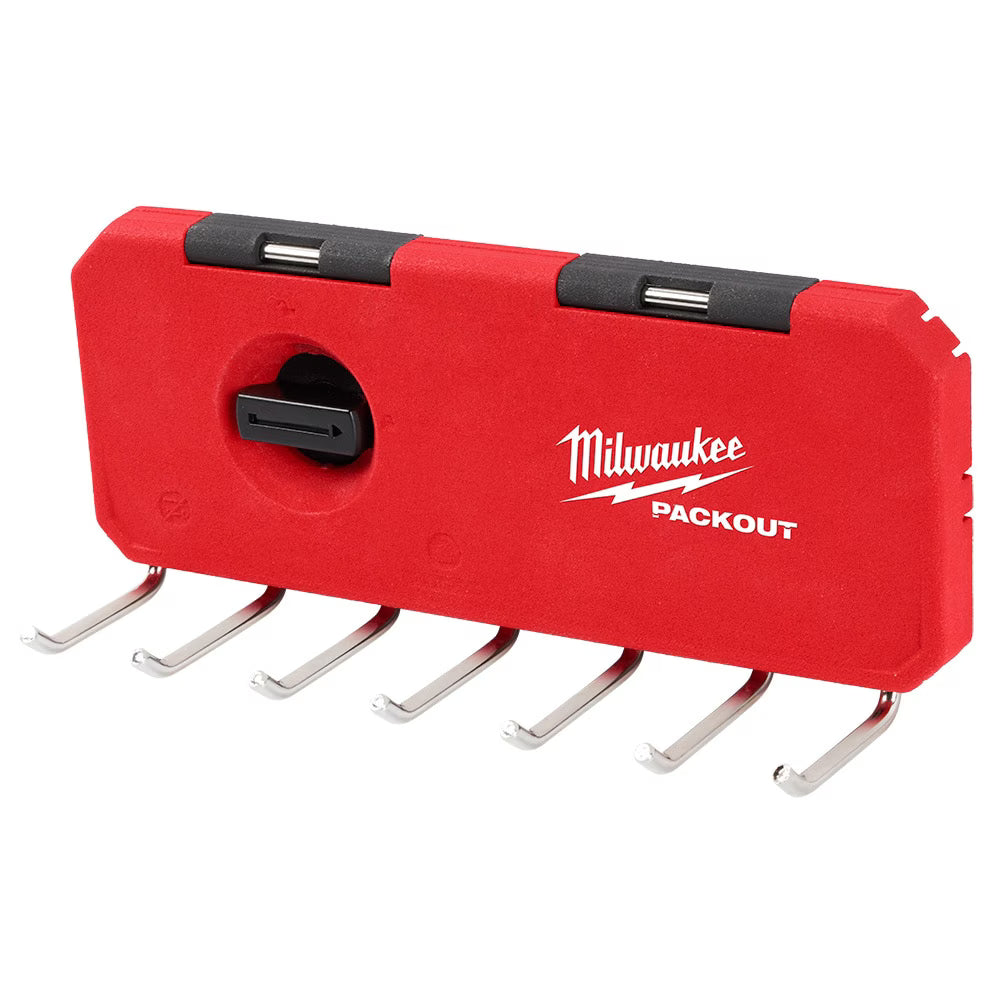 Milwaukee PACKOUT 7-Hook Rack | 48-22-8329