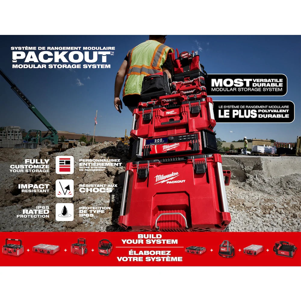 Milwaukee PACKOUT Long Handle Tool Holder | 48-22-8348