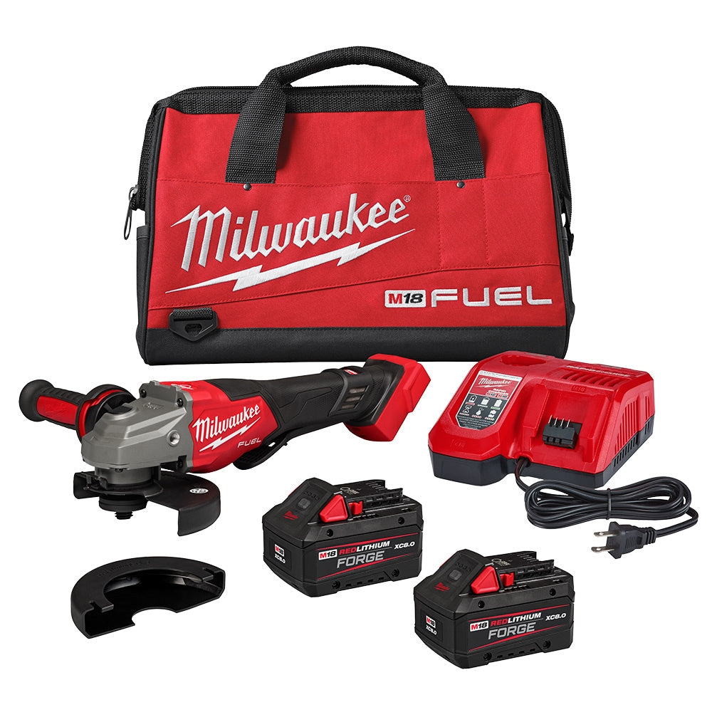 M18 FUEL™ 4-1/2"-6" Braking Grinder, Paddle Switch