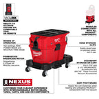 M18 FUEL™ NEXUS™ 6 Gallon Wet/Dry Vacuum w/ PACKOUT™ Compatibility & VACLINK™
