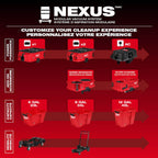 M18 FUEL™ NEXUS™ 6 Gallon Wet/Dry Vacuum w/ PACKOUT™ Compatibility & VACLINK™
