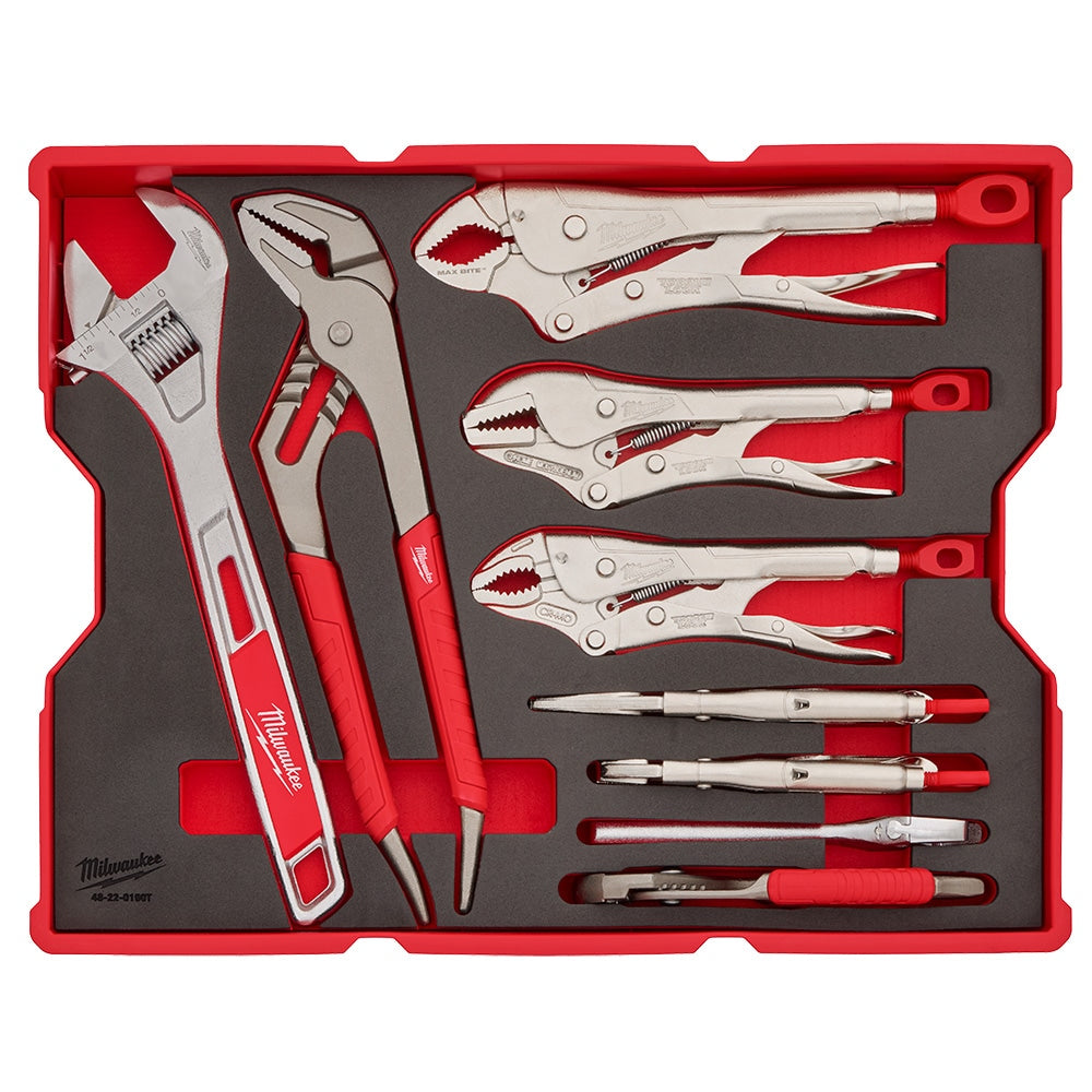 9pc. Pliers & Wrench Set with Tray for PACKOUT™ Drawers