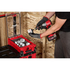 Milwaukee 12-Piece QUIK LOK HOLE DOZER Bi-Metal Kit with PACKOUT Compact Organizer | 49-22-4702