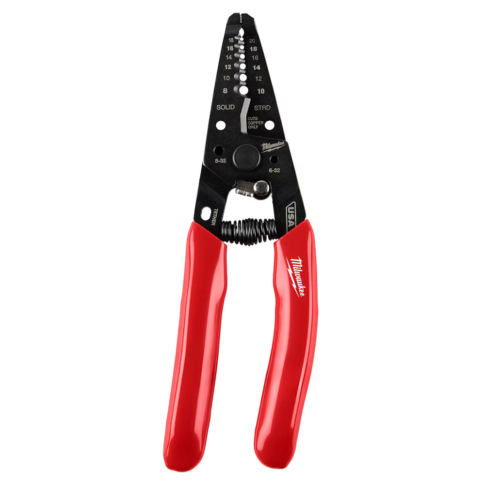 8-20 AWG Dipped Grip Wire Stripper & Cutter