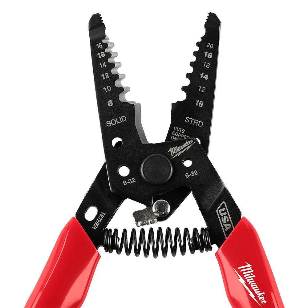 8-20 AWG Dipped Grip Wire Stripper & Cutter