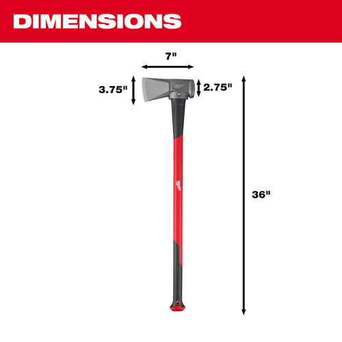 8lb Splitting Maul (36" Handle)