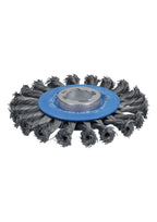 Bosch WBX428 4-1/2 In. Wheel Dia. X-LOCK Arbor Carbon Steel Full Cable Knotted Wire Wheel