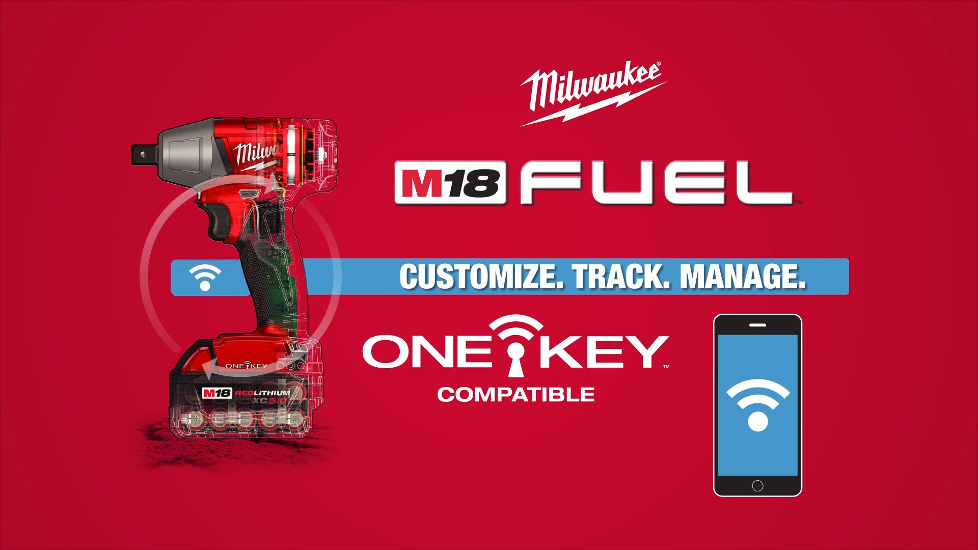 2758 2759 M18 FUEL ONEKEY Impact Wrenches