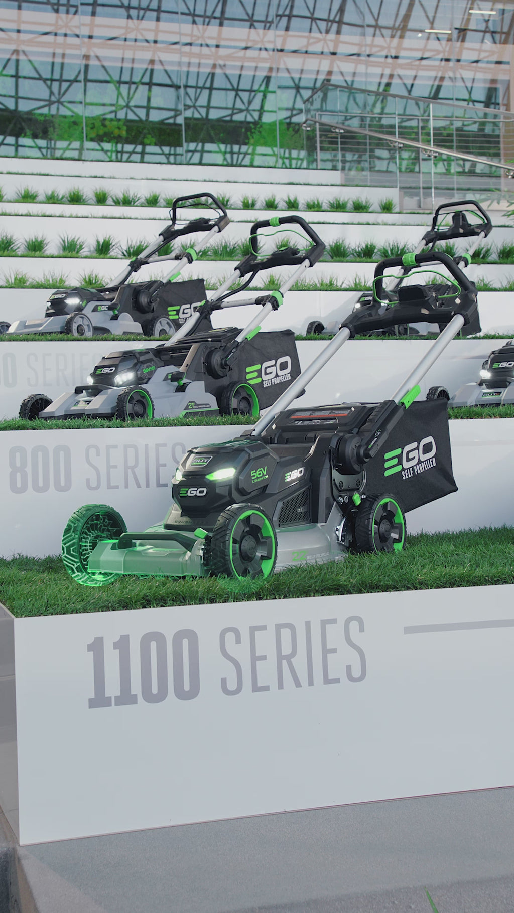 EGO POWER+ 22" Aluminum Deck Select Cut Self-Propelled Mower with Touch Drive (LM2206SP / LM2200SP)