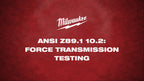 ANSI Z89.1 10.2 Force Transmission Testing Demo