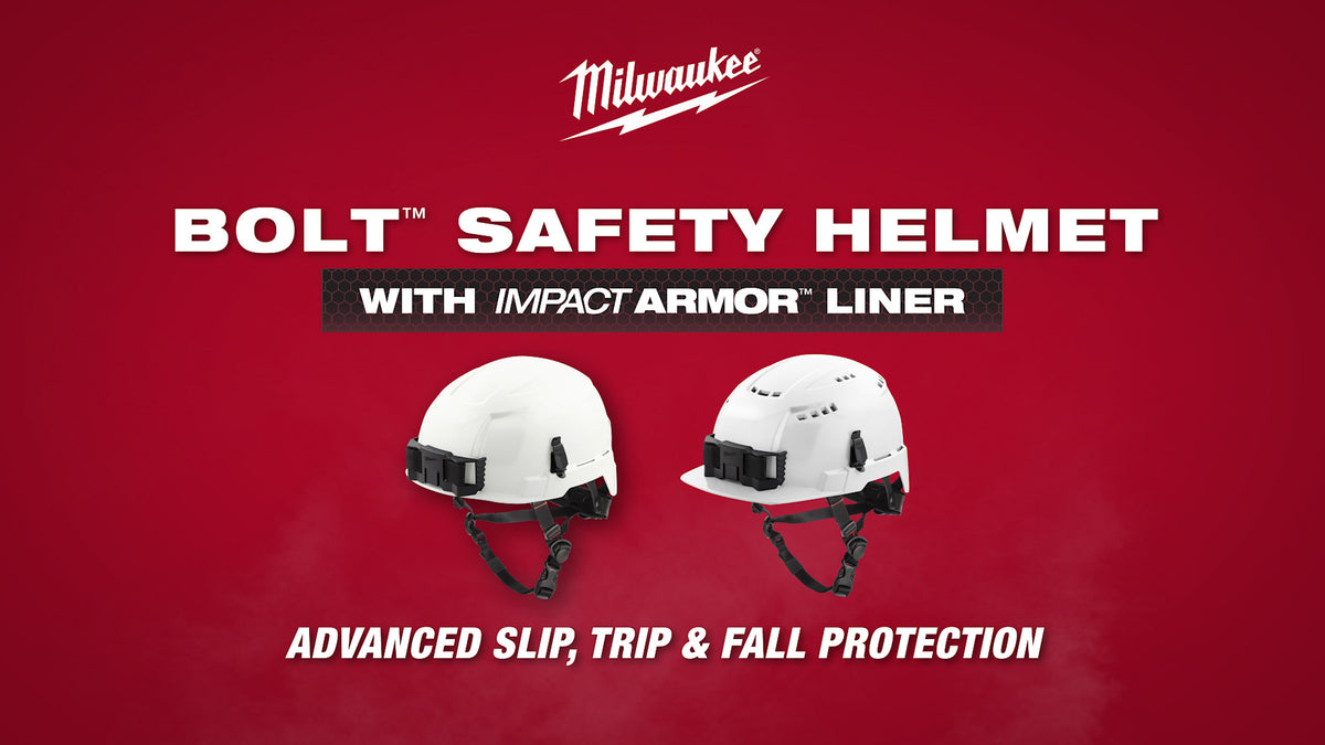 BOLT™ Safety Helmet with IMPACT ARMOR™ Liner