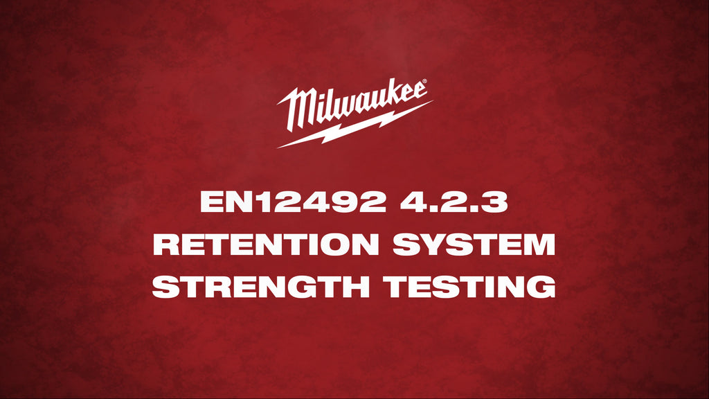 EN12492 4.2.3. Retention System Strength Testing Demo