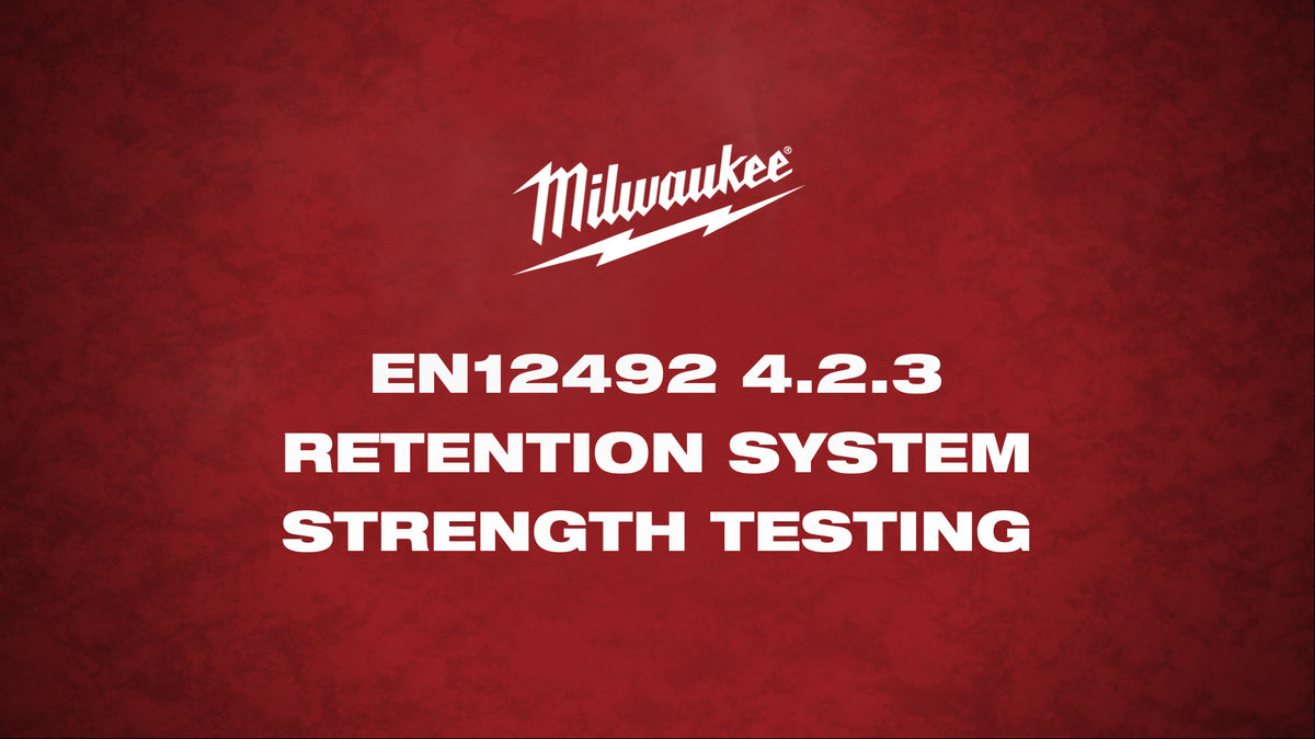 EN12492 4.2.3. Retention System Strength Testing Demo