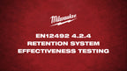 EN12493 4.2.4 Retention System Effectiveness Testing Demo