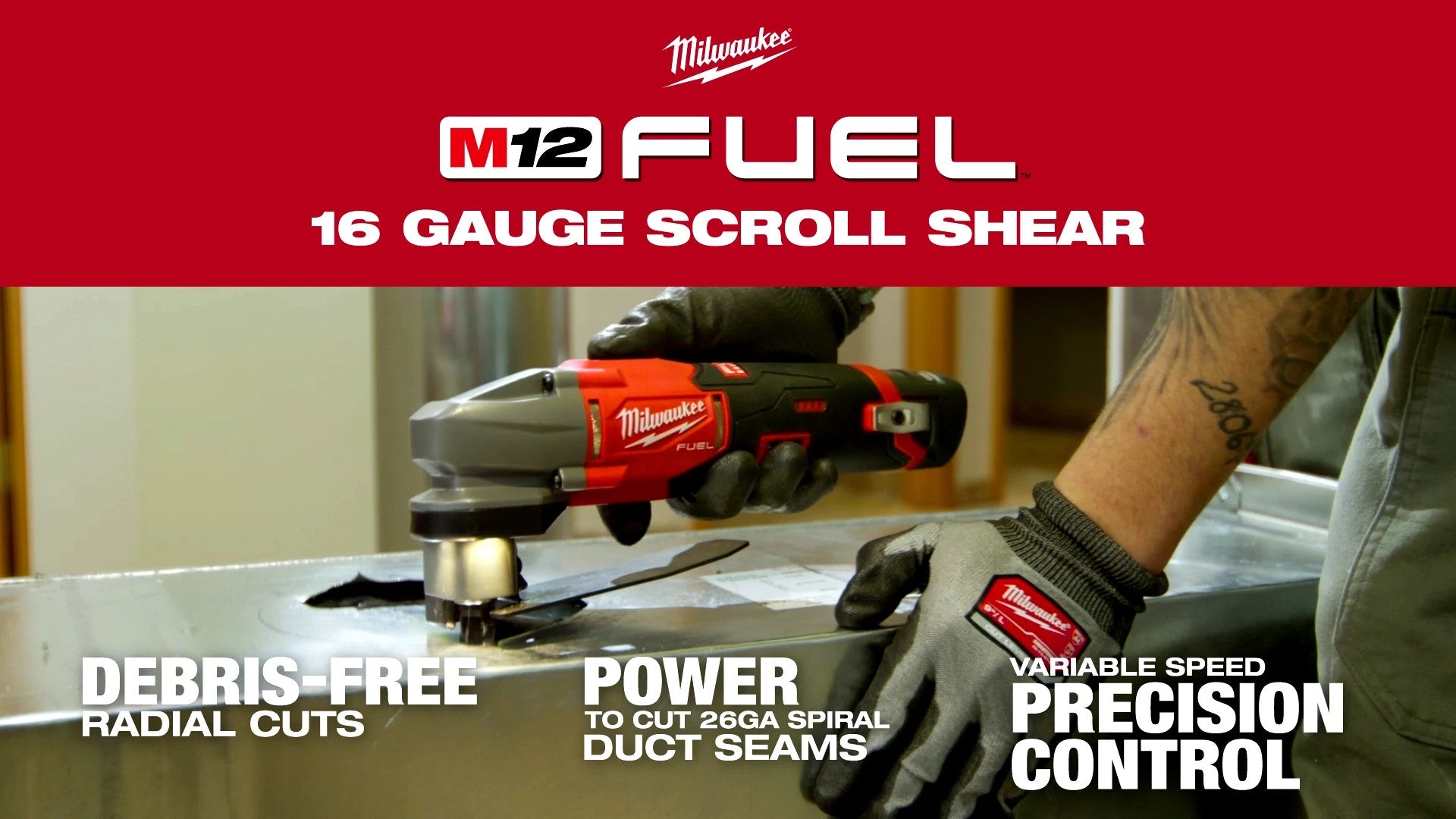 M12 FUEL 16 Gauge Scroll Shear Social