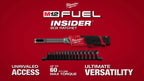 Milwaukee M12 FUEL INSIDER Extended Reach Box Ratchet – Configuration Options