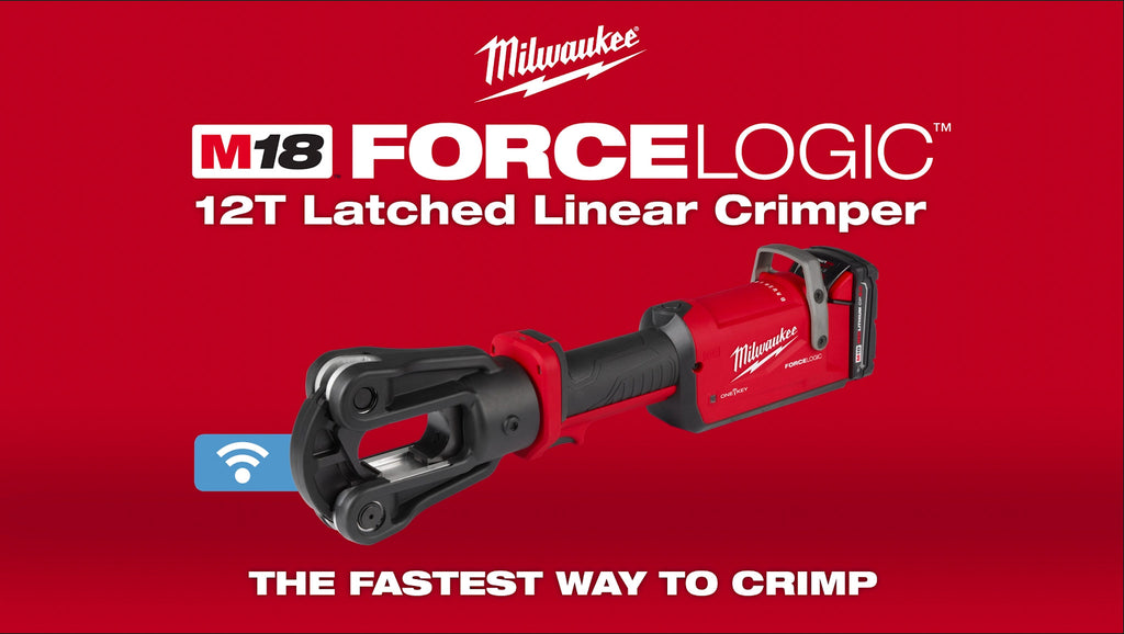 M18™ FORCE LOGIC™ 12T Latched Linear Crimper
