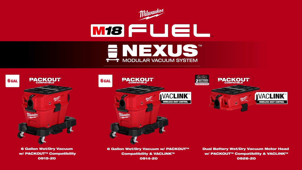 M18 FUEL NEXUS Vacuum Program Social
