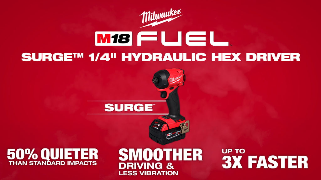 M18 FUEL™ SURGE™ 1-4 Hex Hydraulic Driver
