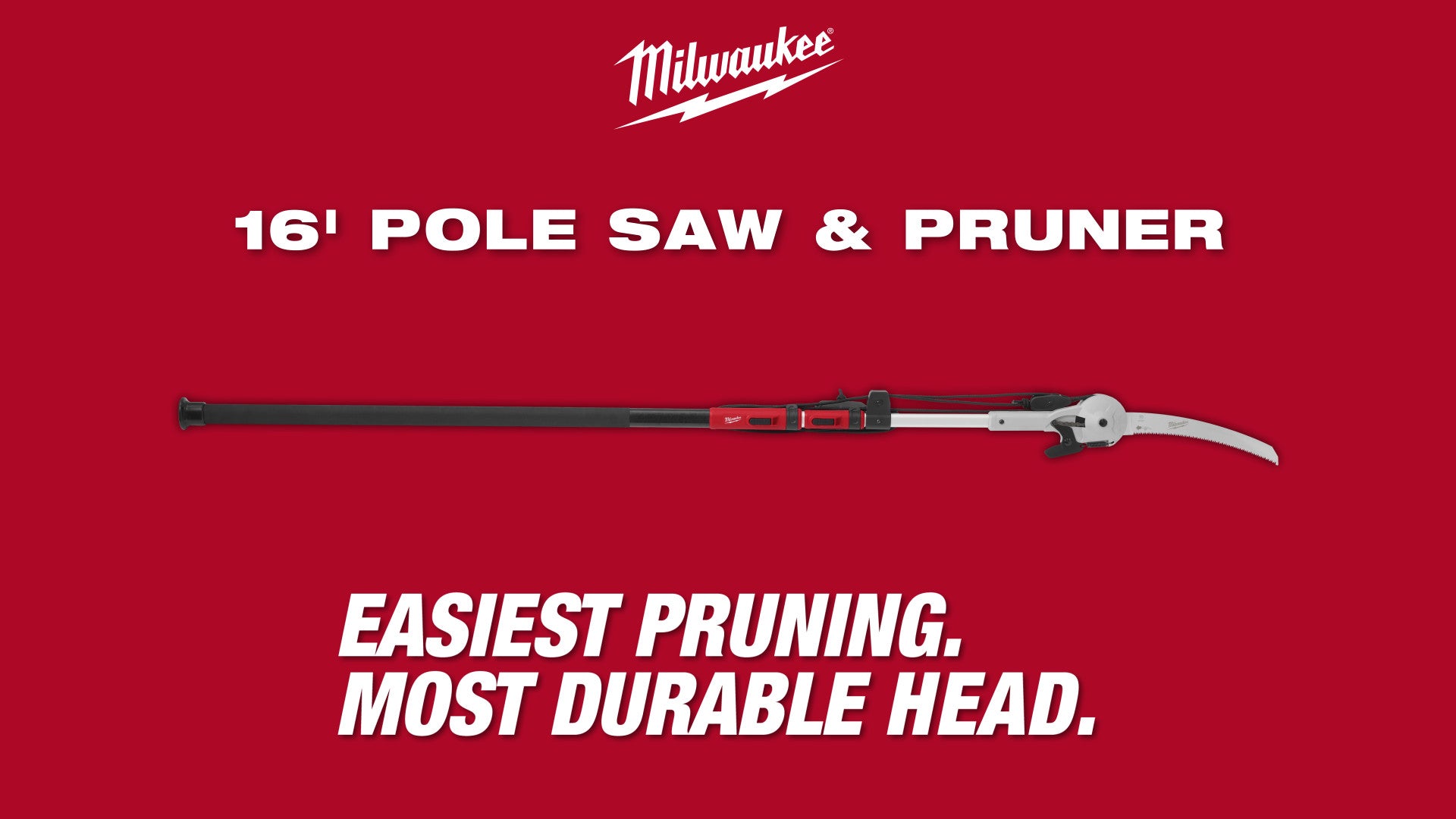 Milwaukee® 16' Pole Saw & Pruner