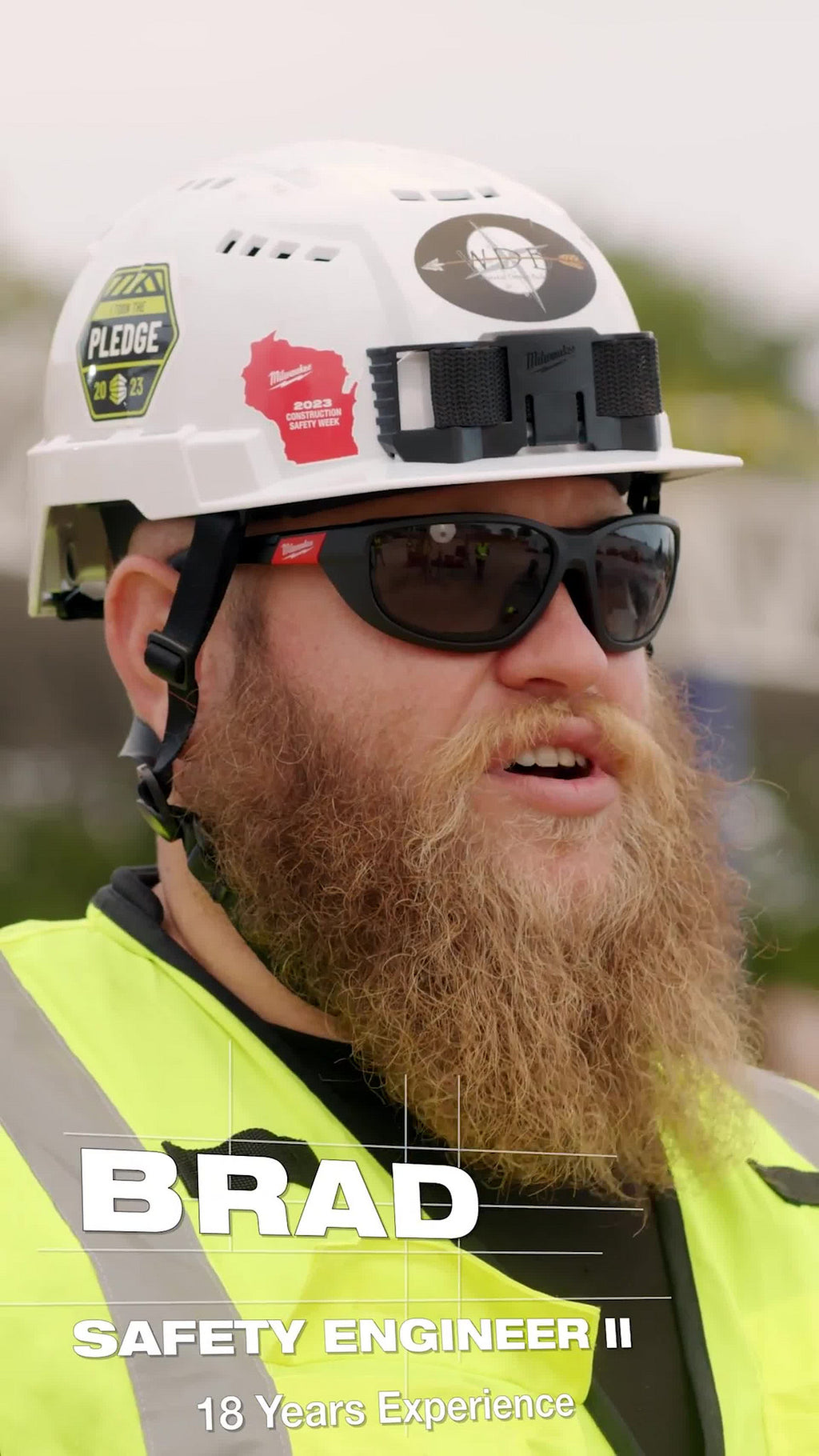 Milwaukee® BOLT™ Safety Helmet with Impact Armor™ Liner Social