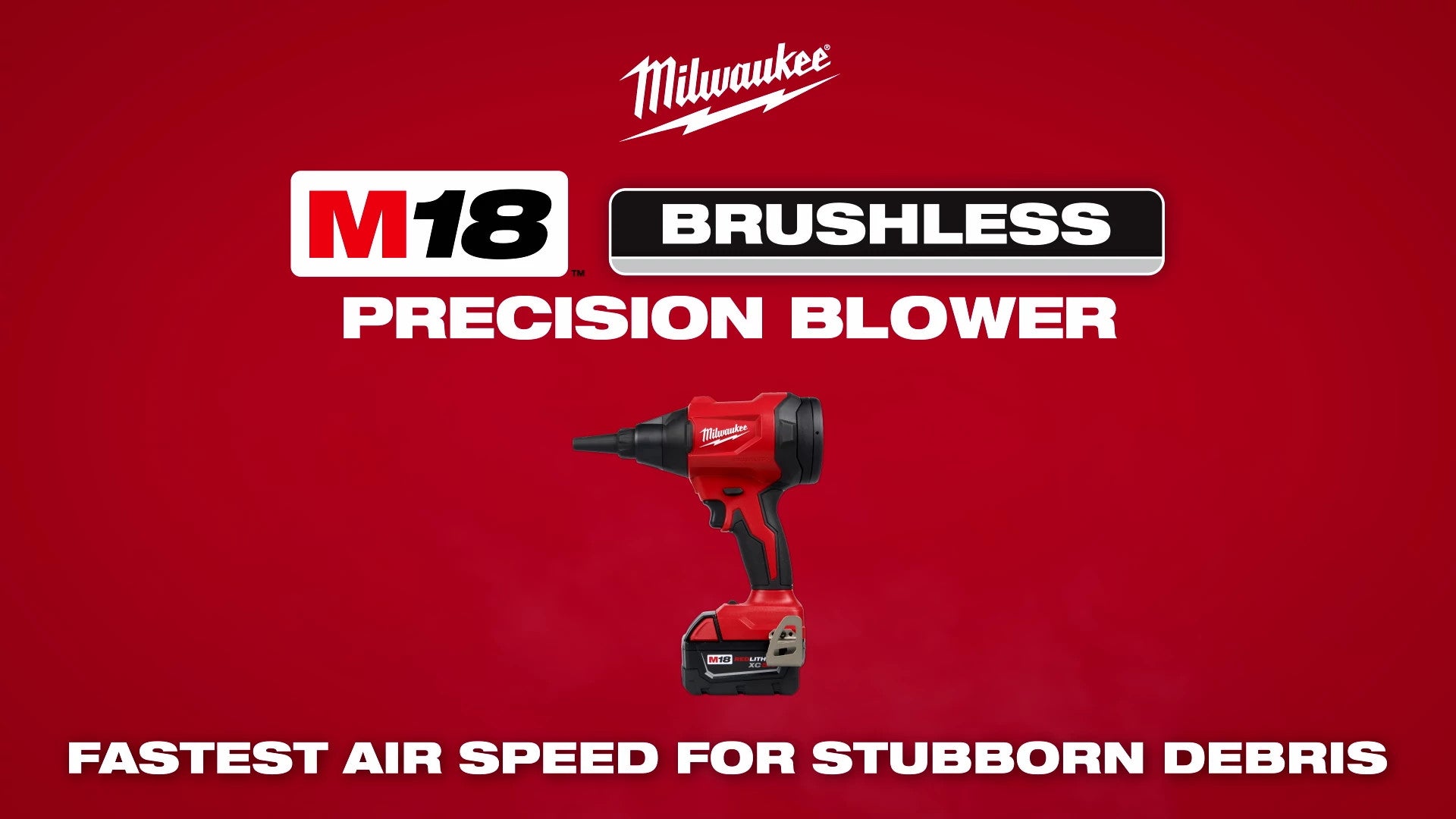 Milwaukee® M18™ Brushless Precision Blower Social