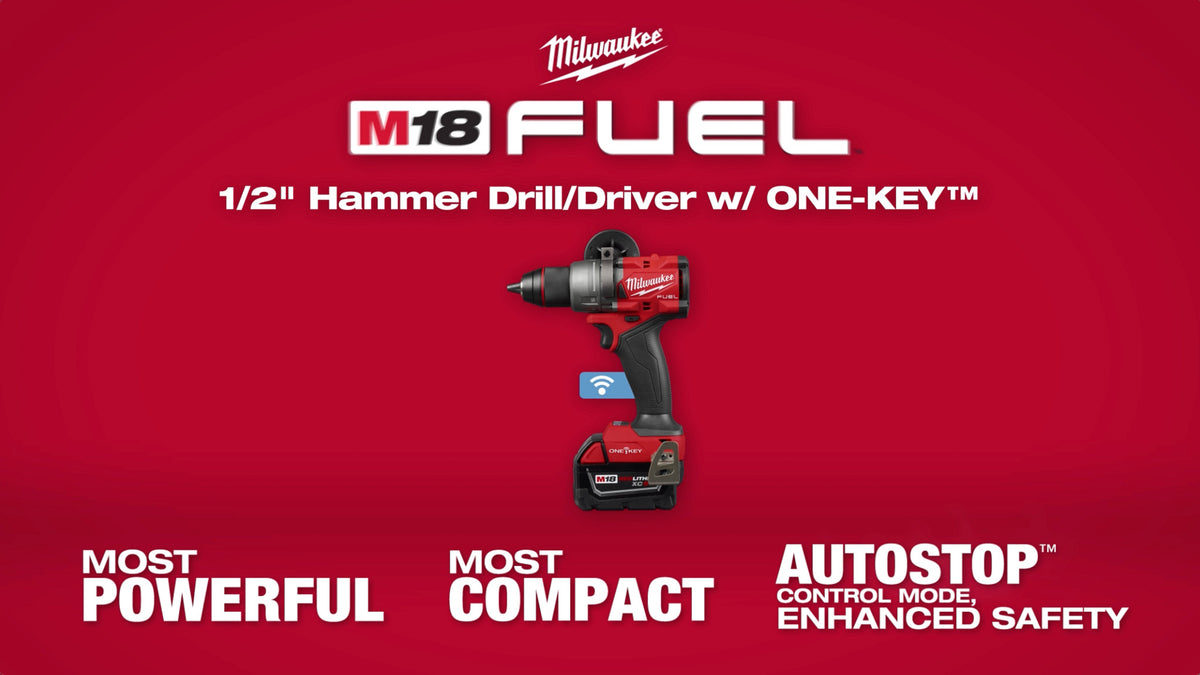 Milwaukee® M18 FUEL™ 1 2 Hammer Drill Driver W ONE-KEY™