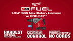Milwaukee® M18 FUEL™ 1-34 SDS Max Rotary Hammer w ONE-KEY™ Social