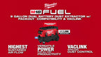 Milwaukee® M18 FUEL™ 9 Gallon Dual Battery Dust Extractor w PACKOUT™ Compatibility and VACLINK™ Social