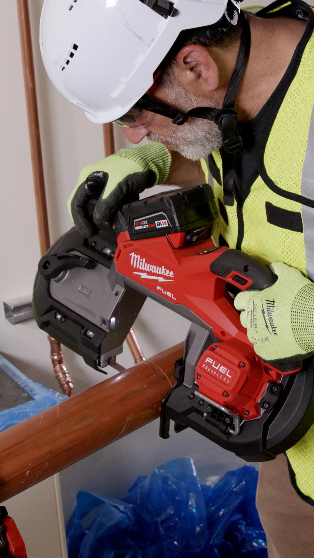 Milwaukee® M18 FUEL™ Deep Cut Dual Trigger Band Saw w ONE-KEY™ Social