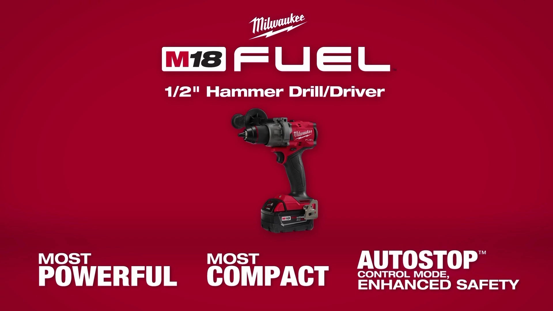Milwaukee® M18 FUEL™ Hammer Drill Driver