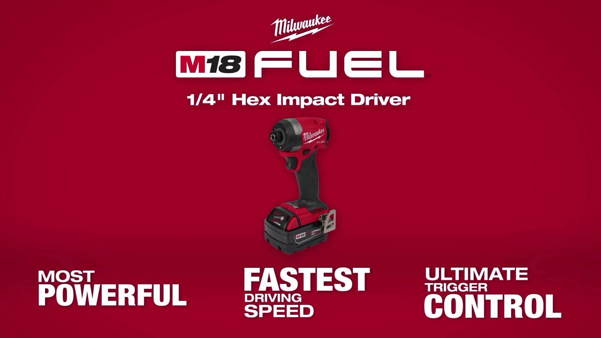 Milwaukee® M18 FUEL™ Hex Impact Driver