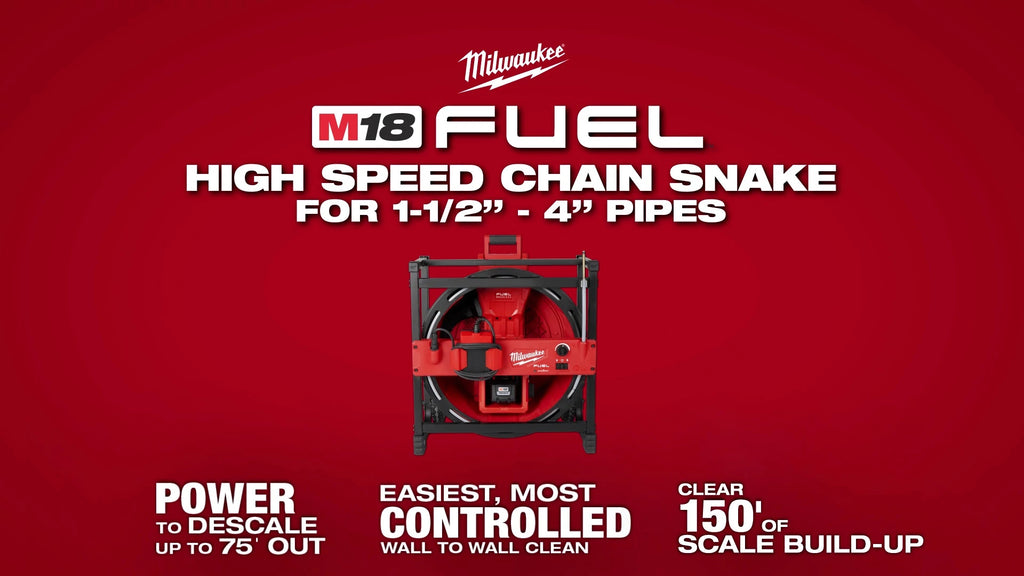 Milwaukee® M18 FUEL™ High Speed Chain Snake