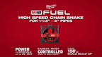 Milwaukee® M18 FUEL™ High Speed Chain Snake