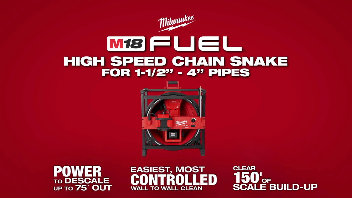 Milwaukee® M18 FUEL™ High Speed Chain Snake