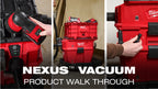 Milwaukee® M18 FUEL™ NEXUS™ Vacuum Program Walkthrough