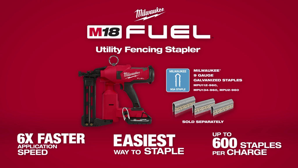 Milwaukee® M18 FUEL™ Utility Fencing Stapler