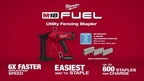 Milwaukee® M18 FUEL™ Utility Fencing Stapler