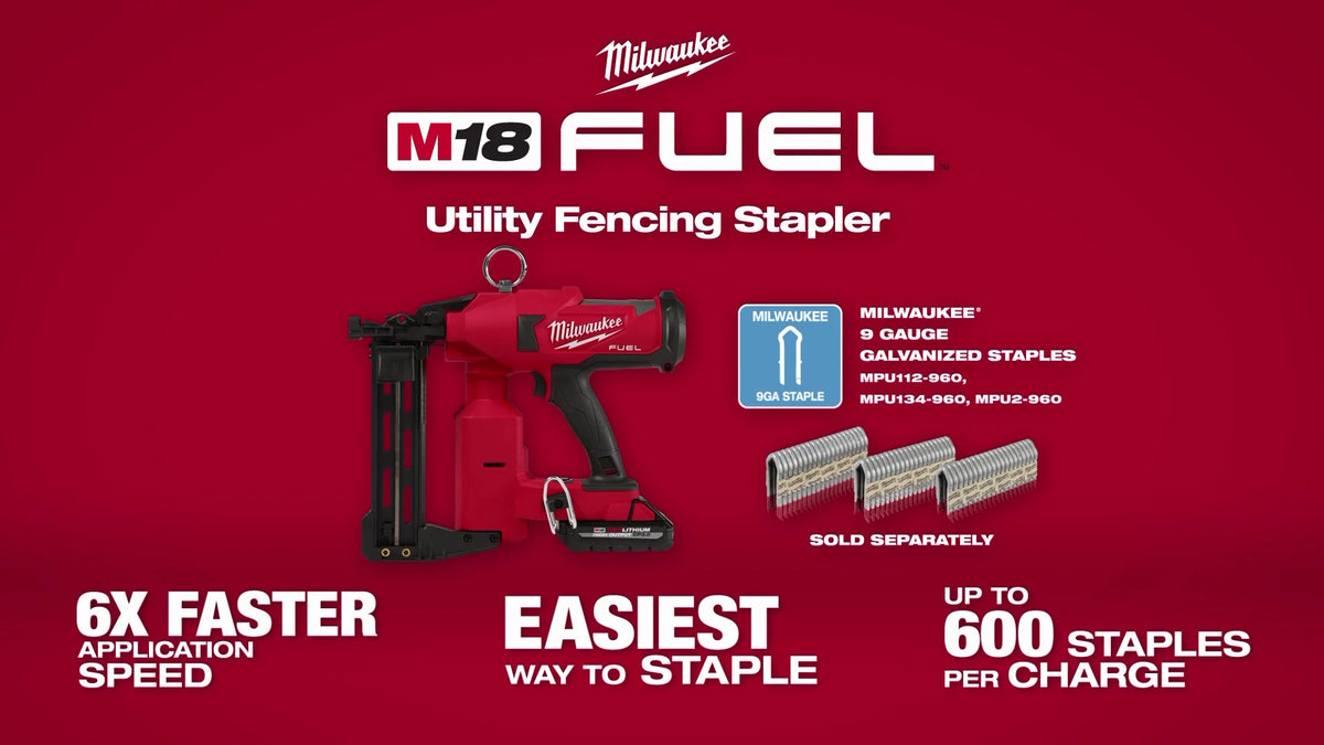 Milwaukee® M18 FUEL™ Utility Fencing Stapler