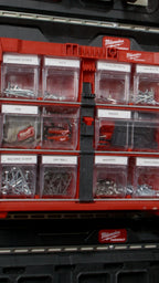 Milwaukee® PACKOUT™ Tilt Bin Organizer Social