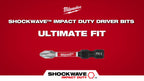 Milwaukee® SHOCKWAVE™ Impact Duty Driver Bits Social