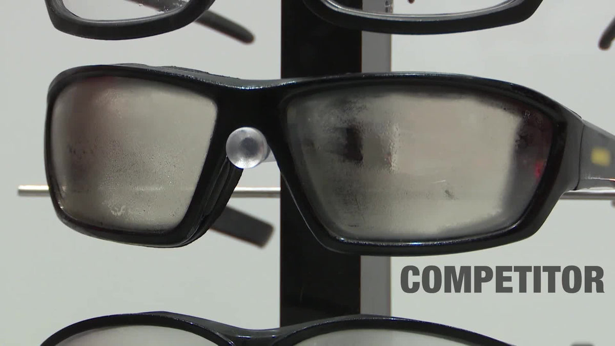 Milwaukee® Safety Glasses Fog Demo